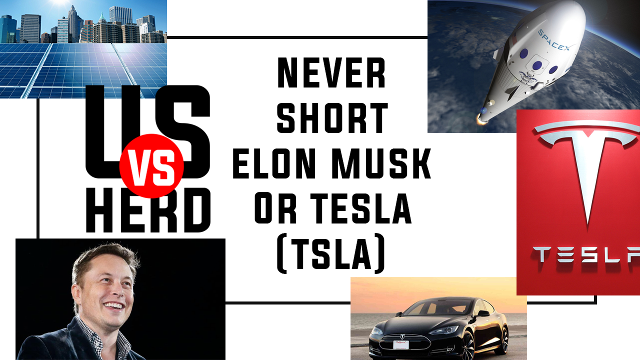 Never Short Elon Musk Or Tesla (TSLA)