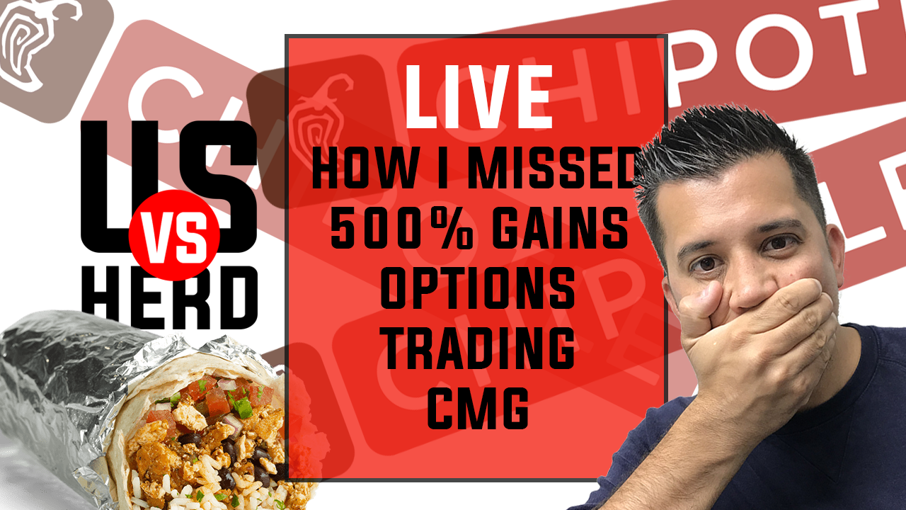 How I Missed 500% Gains Options Trading Chipotle $CMG