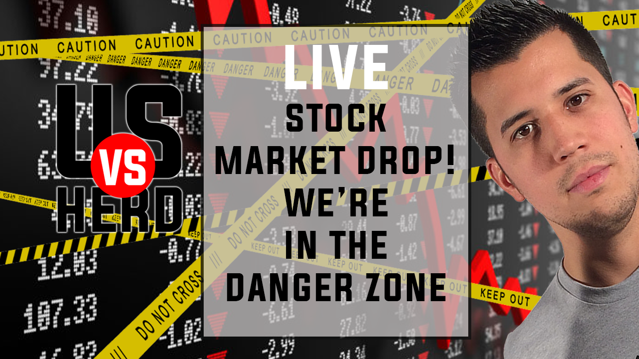Stock Market Drop! We’re In The Danger Zone – Options Trading Strategies