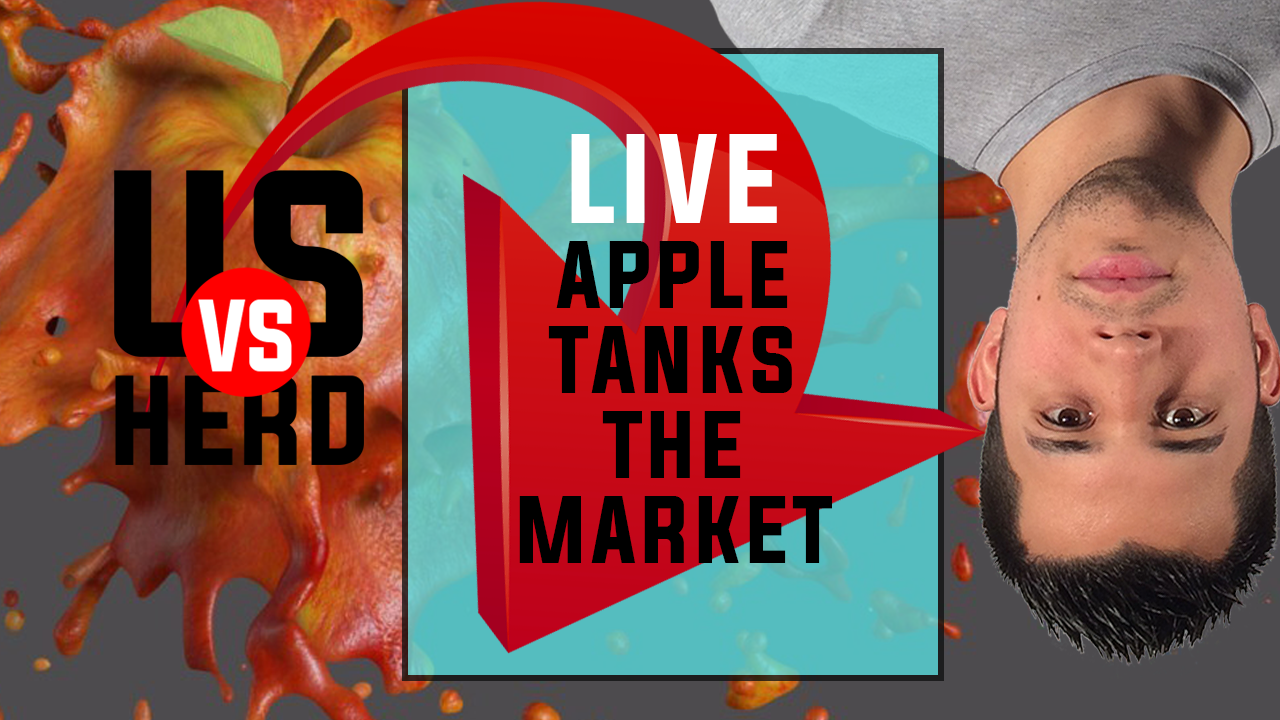 Apple Tanks The Market – Options Trading Strategies