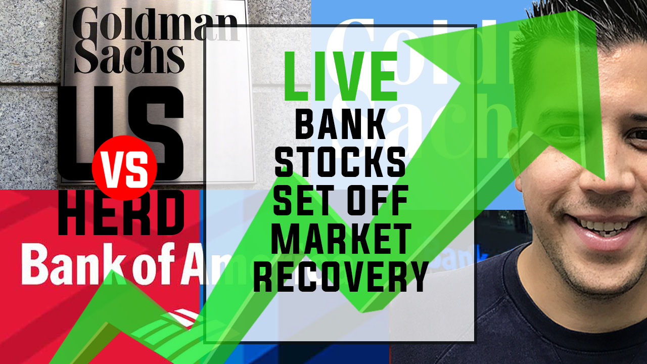 Bank Stocks Set Off Stock Market Recovery – Options Trading Strategies