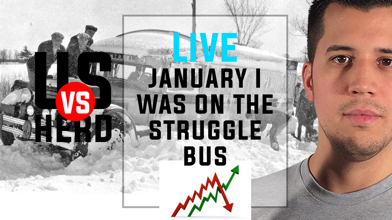 January I Was On The Struggle Bus Pt. 2 – Options Trading Strategies