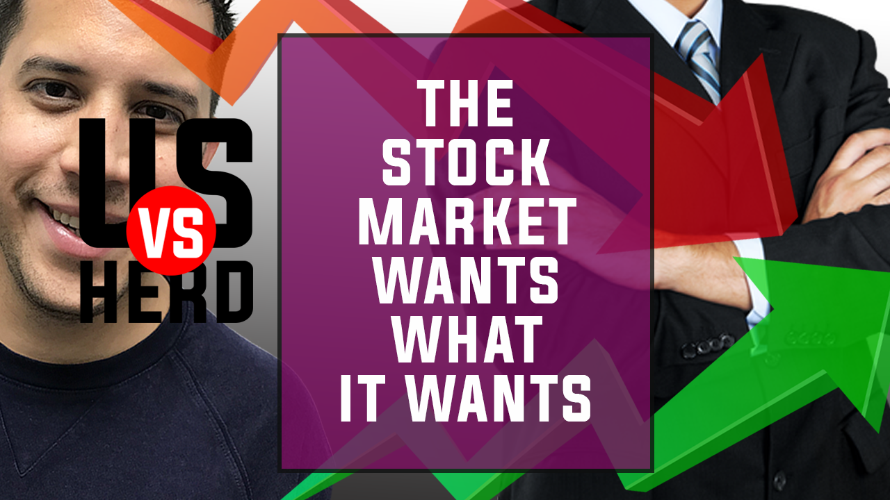 The Stock Market Wants What It Wants – Options Trading Live & Stock Market News
