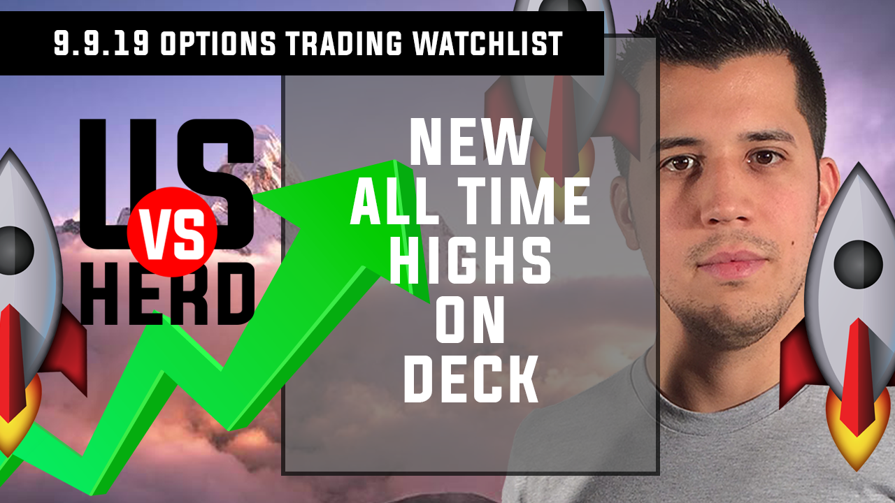 New All Time Highs On Deck – UvH Options Trading Watchlist
