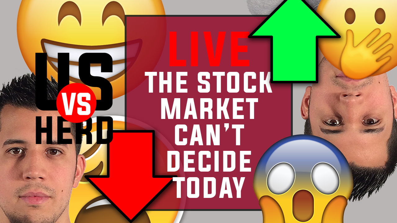 The Stock Market Can’t Decide Today – Options Trading Live