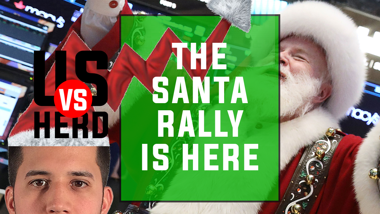 The Santa Rally Is Here – Options Trading Live
