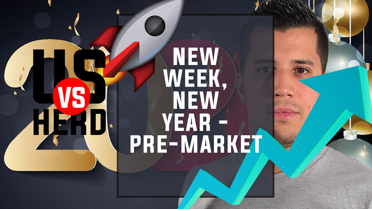 Pre-Market: New Week, New Year – Options Trading Live