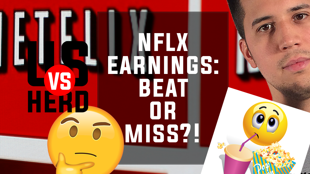 NFLX Earnings: Beat Or Miss?! – Options Trading Live