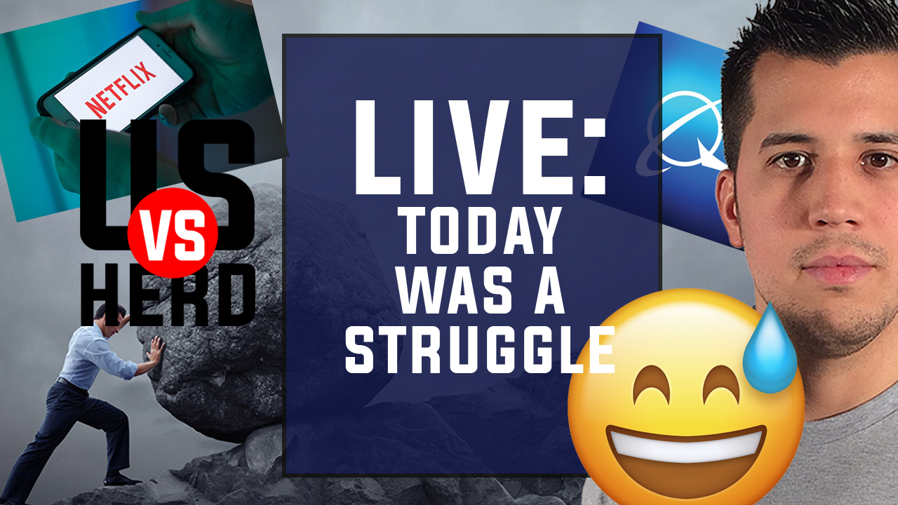 Today Was A Struggle – Options Trading Live
