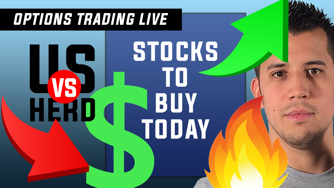 Stocks To Buy Today – Options Trading Live – 2020 Stock Market Crash