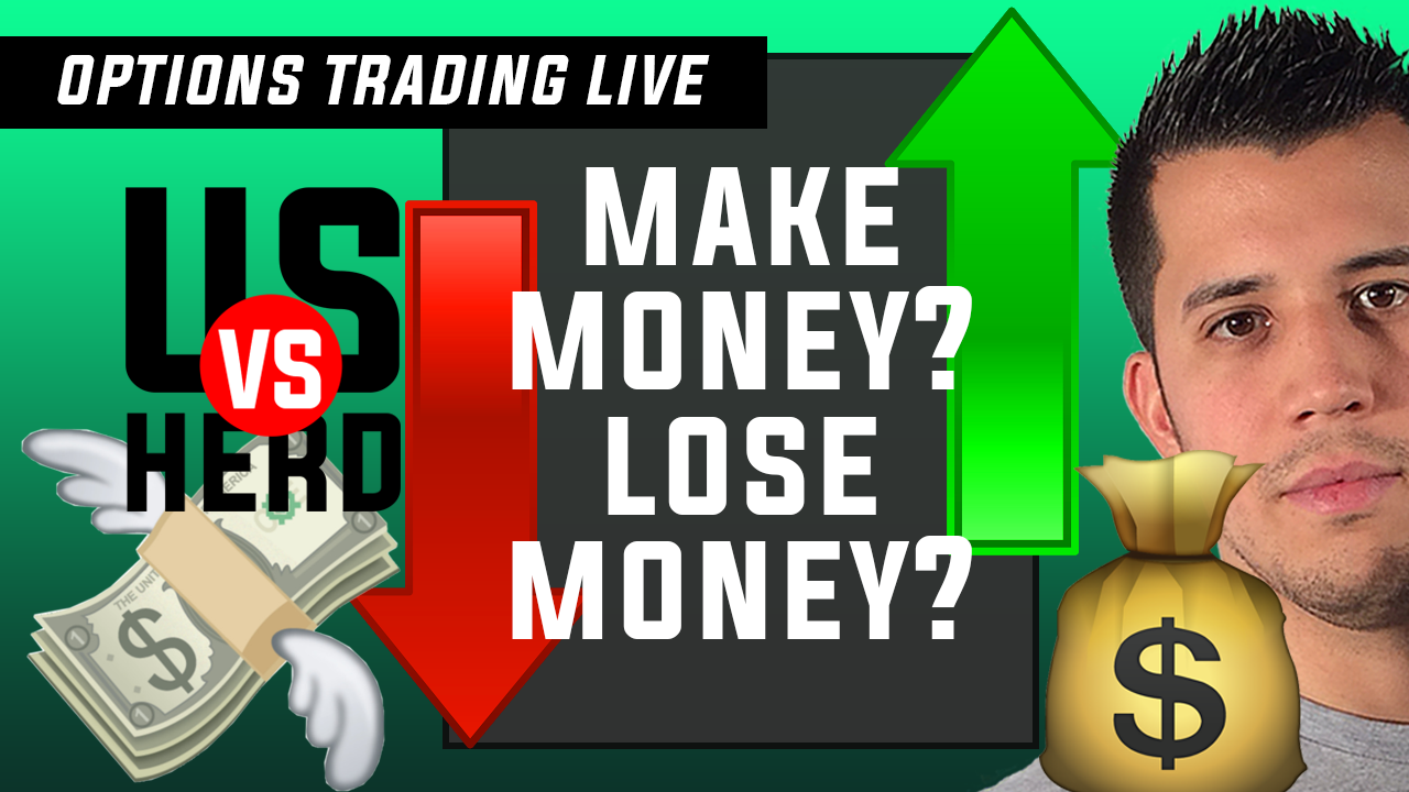 Make Money? Lose Money? – Options Trading Live – 2020 Stock Market Crash