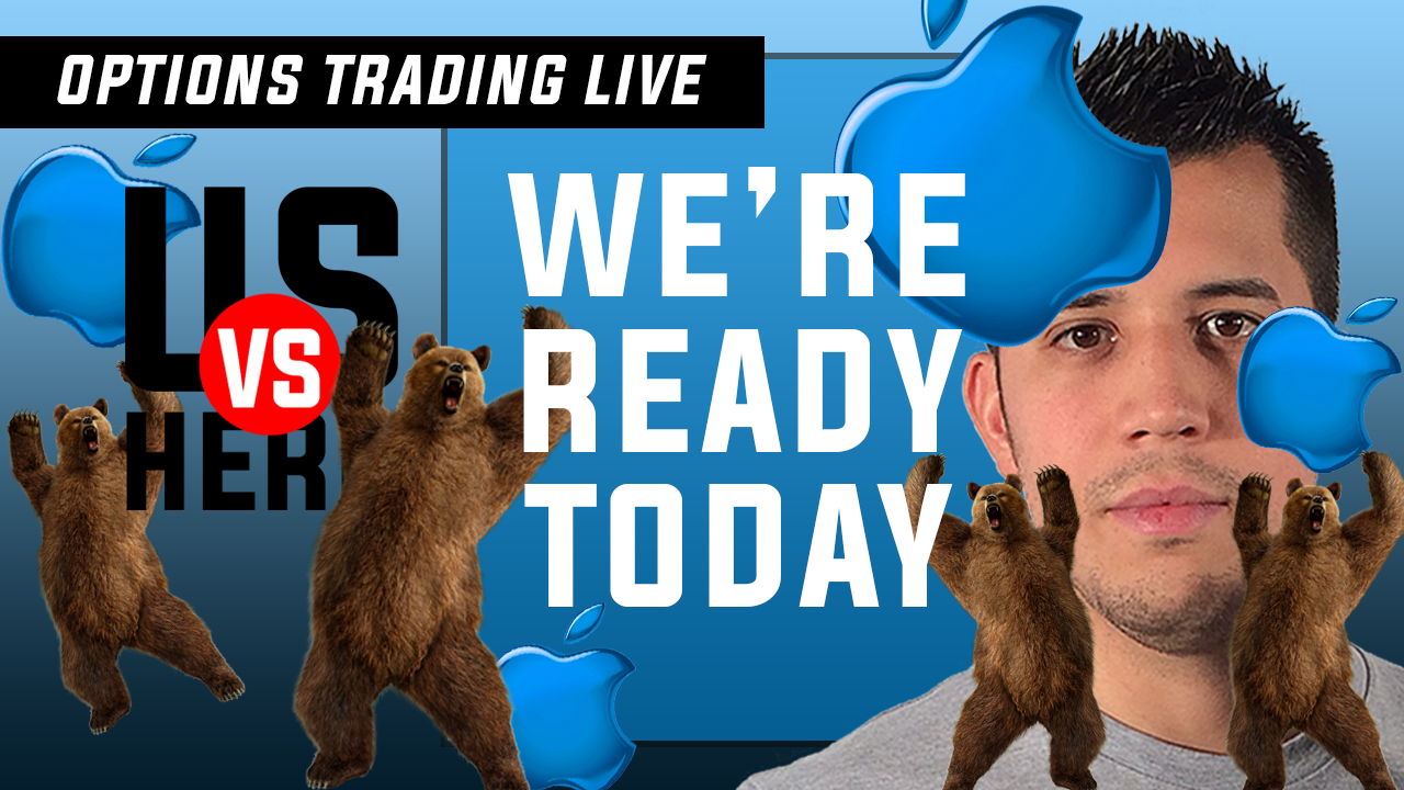 We’re Ready Today – Options Trading Live – 2020 Stock Market Crash