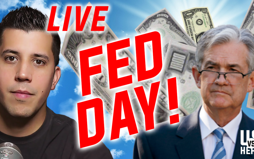Historic Fed Rate Decision Today LIVE – Options Trading – Nasdaq Futures